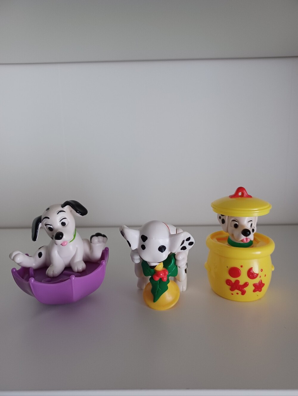 Three‎ Vintage Disney 101 Dalmatians McDonald's Happy Meal Toys Figurines